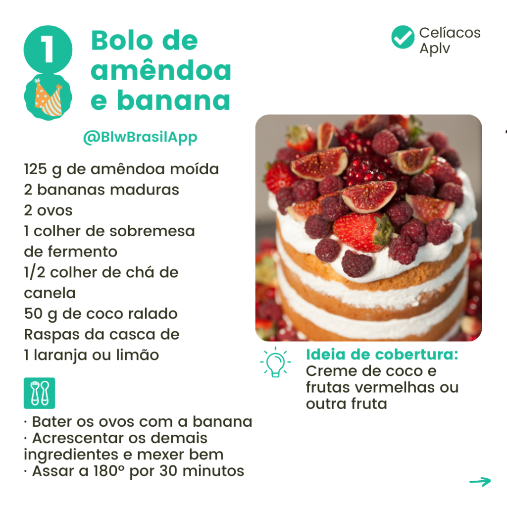 10 receitas de bolo sem açúcar que vão te surpreender pelo sabor