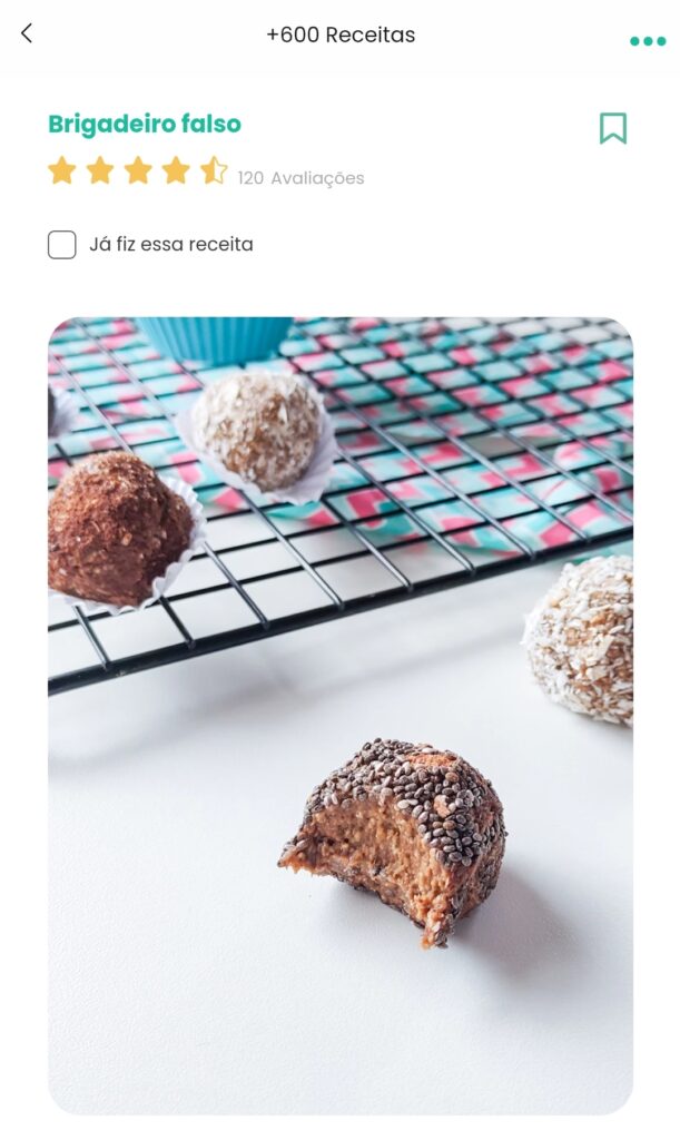 Receitas com aveia para bebês - Brigadeiro