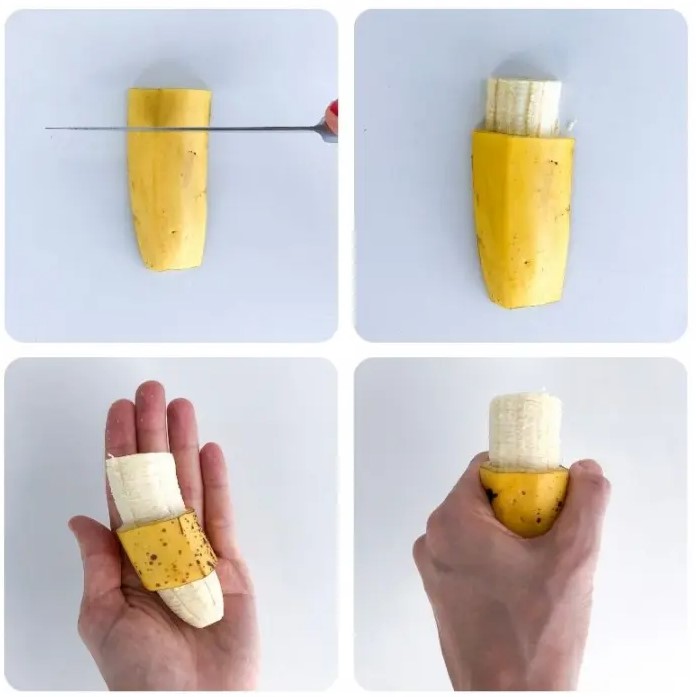 Como oferecer a banana no BLW