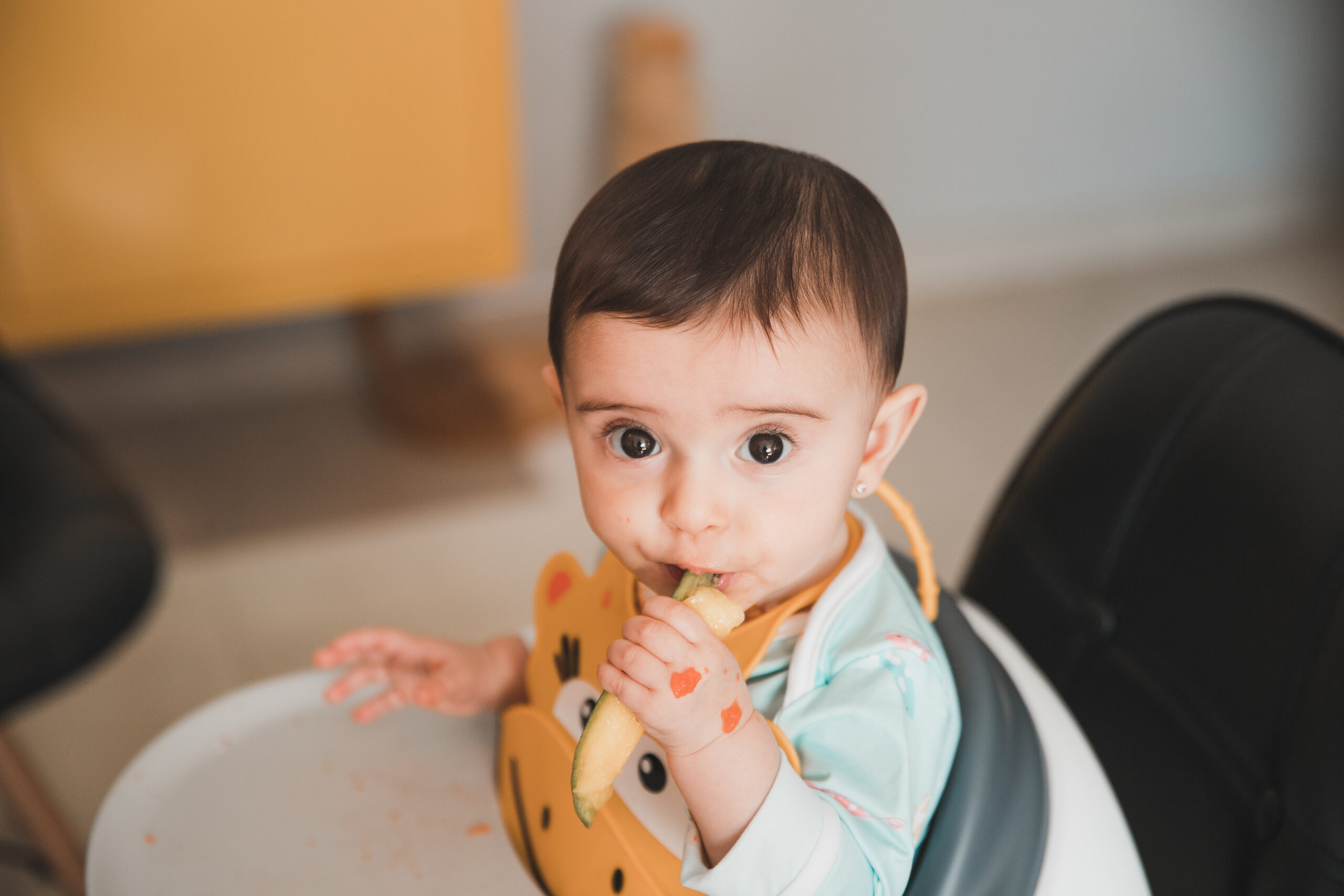 A importância do desenvolvimento motor do bebê na introdução alimentar