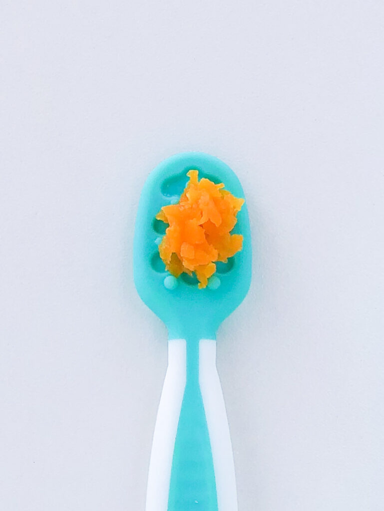 Bebê pode comer cenoura - Como oferecer na colher
