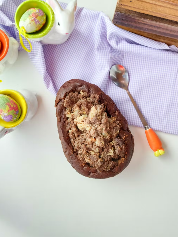 Ovo de bolo recheado - BLW Brasil app