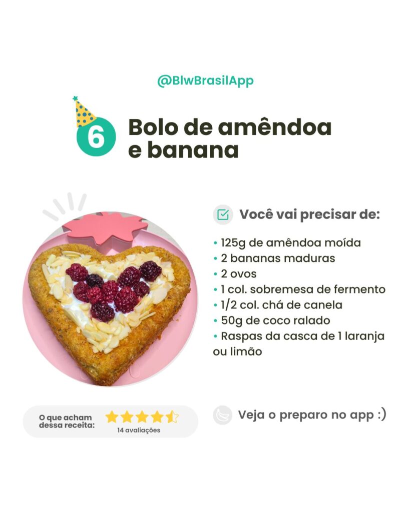 Bolo sem açúcar - Bolo de amendoa