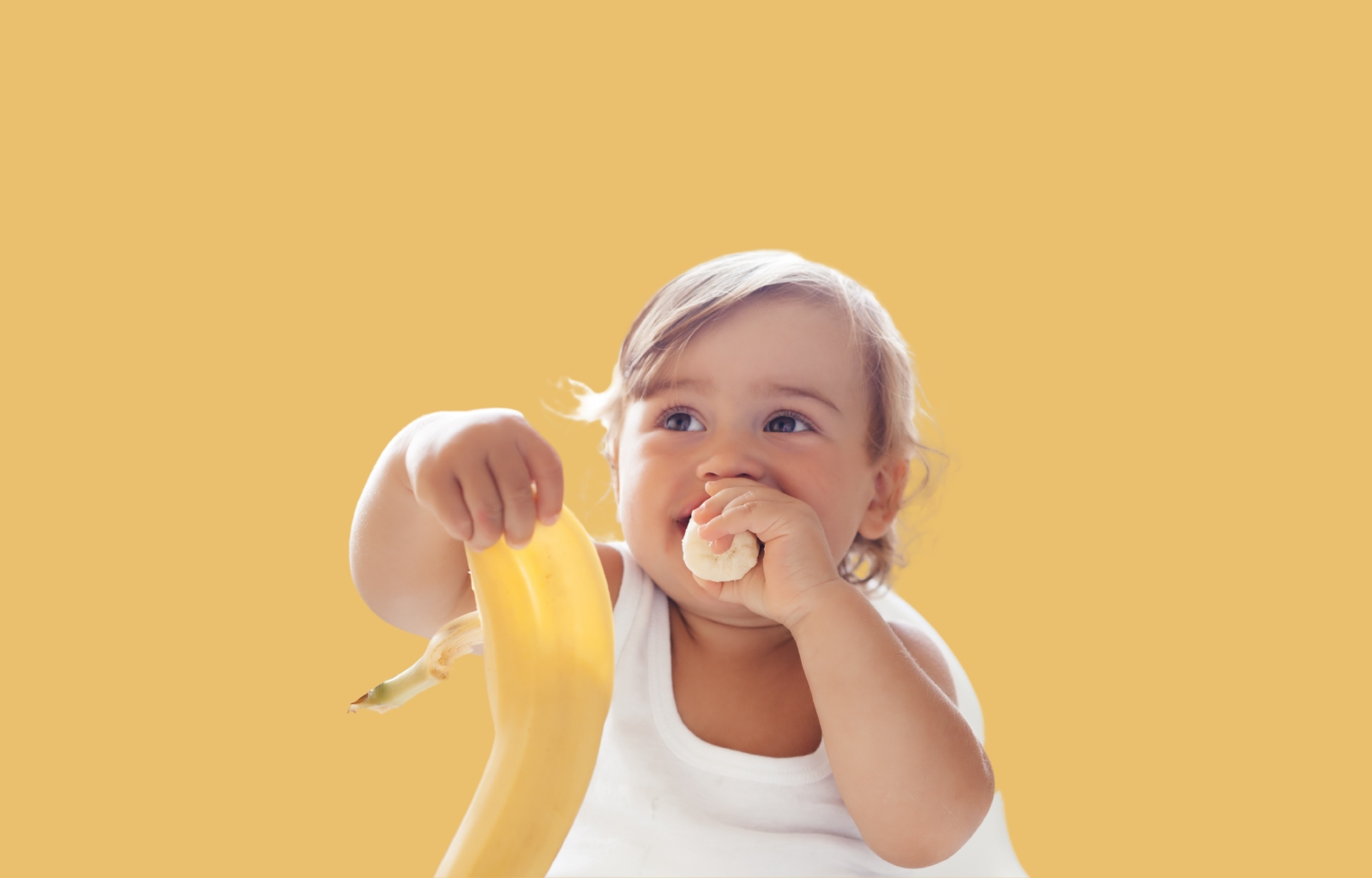 Conheça os 4 tipos de banana e como oferecer para o bebê