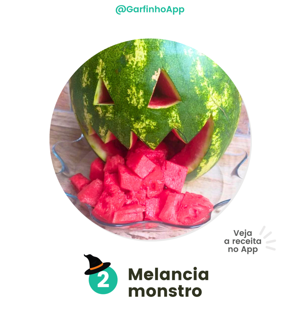 Receitas de Halloween melancia