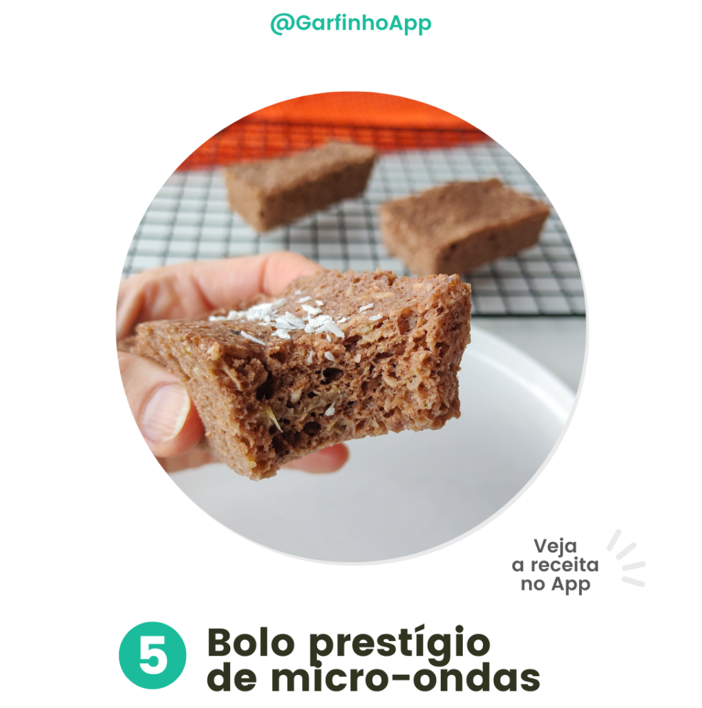 Lanches rápidos para crianças - Bolo prestígio