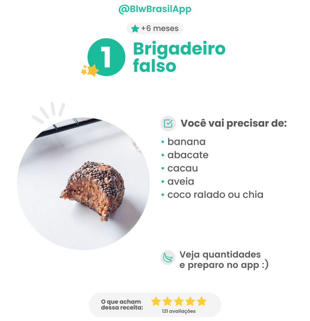 Receitas para o Dia das Crianças - Brigadeiro Falso