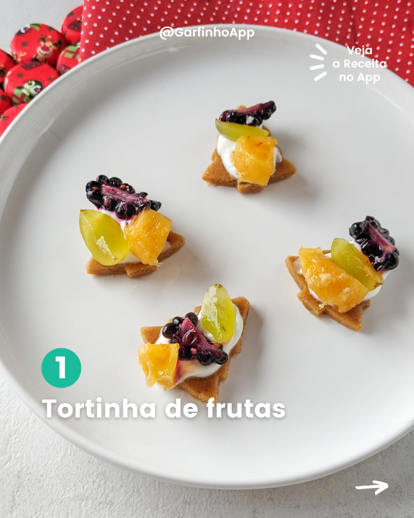 Receitas de natal para crianças - Tortinha