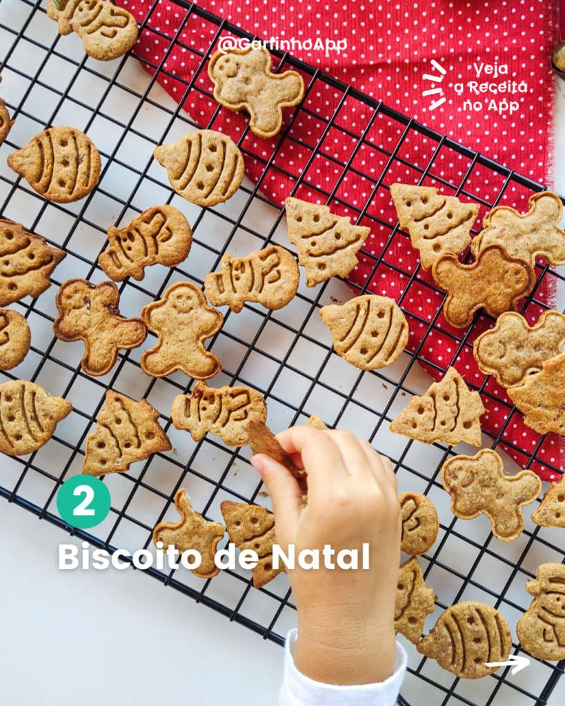 Receitas de natal para crianças - Biscoito