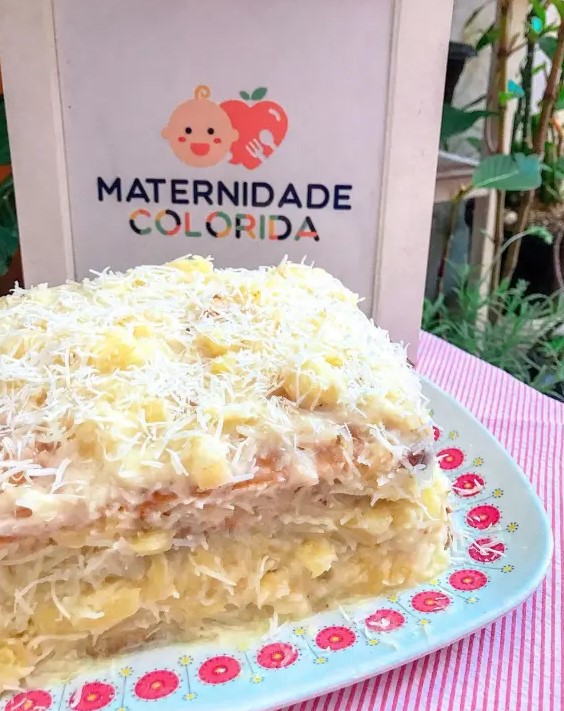 Receitas de bolo de aniversário sem açúcar - Abacaxi