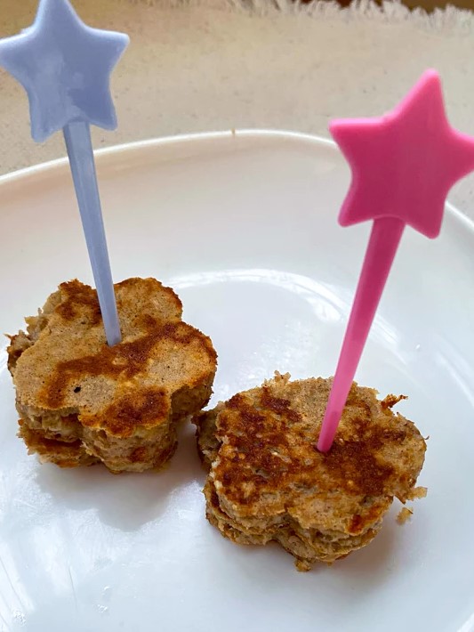 Café da manhã para bebê de 7 meses - Panqueca de banana