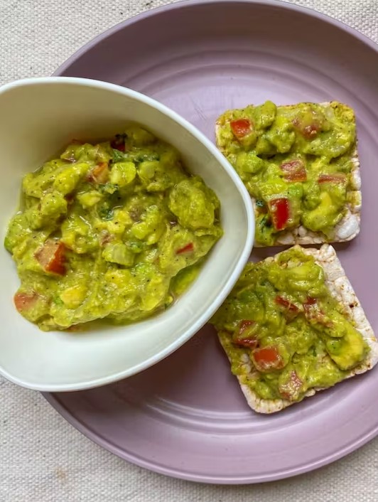 Café da manhã para bebê de 8 meses - Guacamole