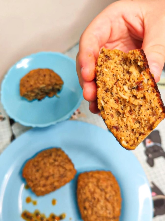 Café da manhã para bebê de 8 meses - Bolo de maracujá