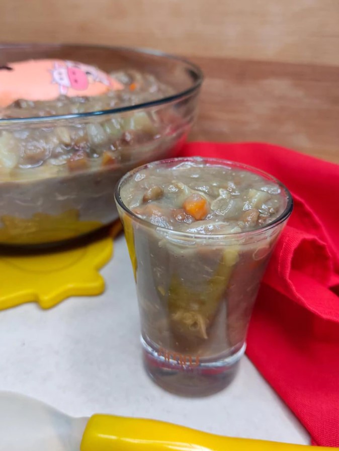 Receitas sem ovo para bebê - Sopa de lichia