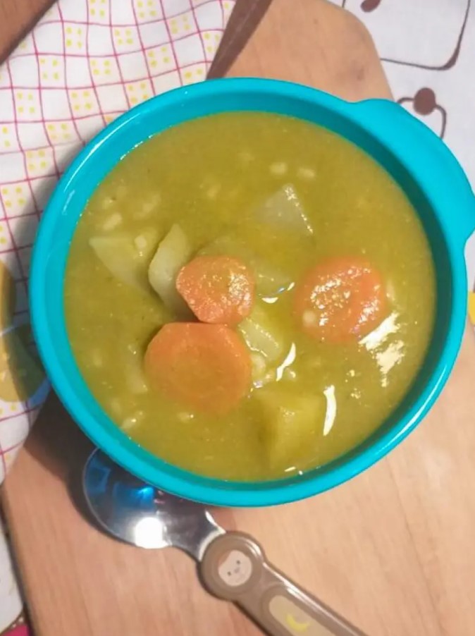 Sopinha para bebê de 6 meses - Sopa Nutritiva