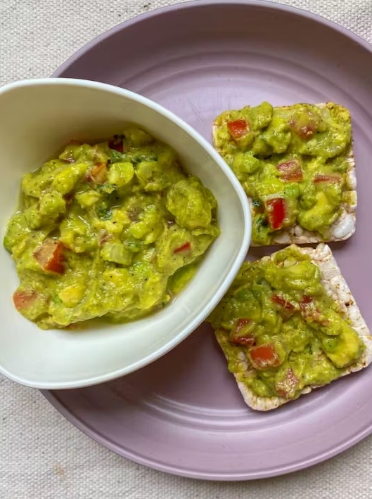 Café da manhã para bebê de 10 meses - Guacamole