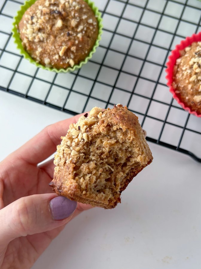 Café da manhã para bebê de 10 meses - Muffin