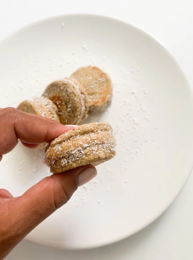 Café da manhã para bebê de 11 meses - Alfajor