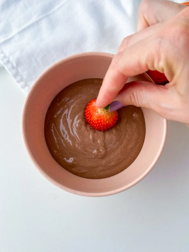 Receitas fáceis para crianças no app Garfinho